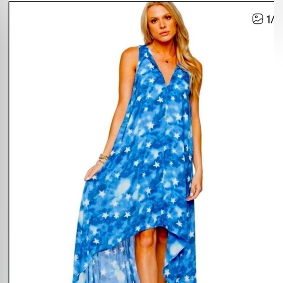 Buddy Love Dresses & Skirts - Buddy love star Hi Low maxi dress small medium *D3